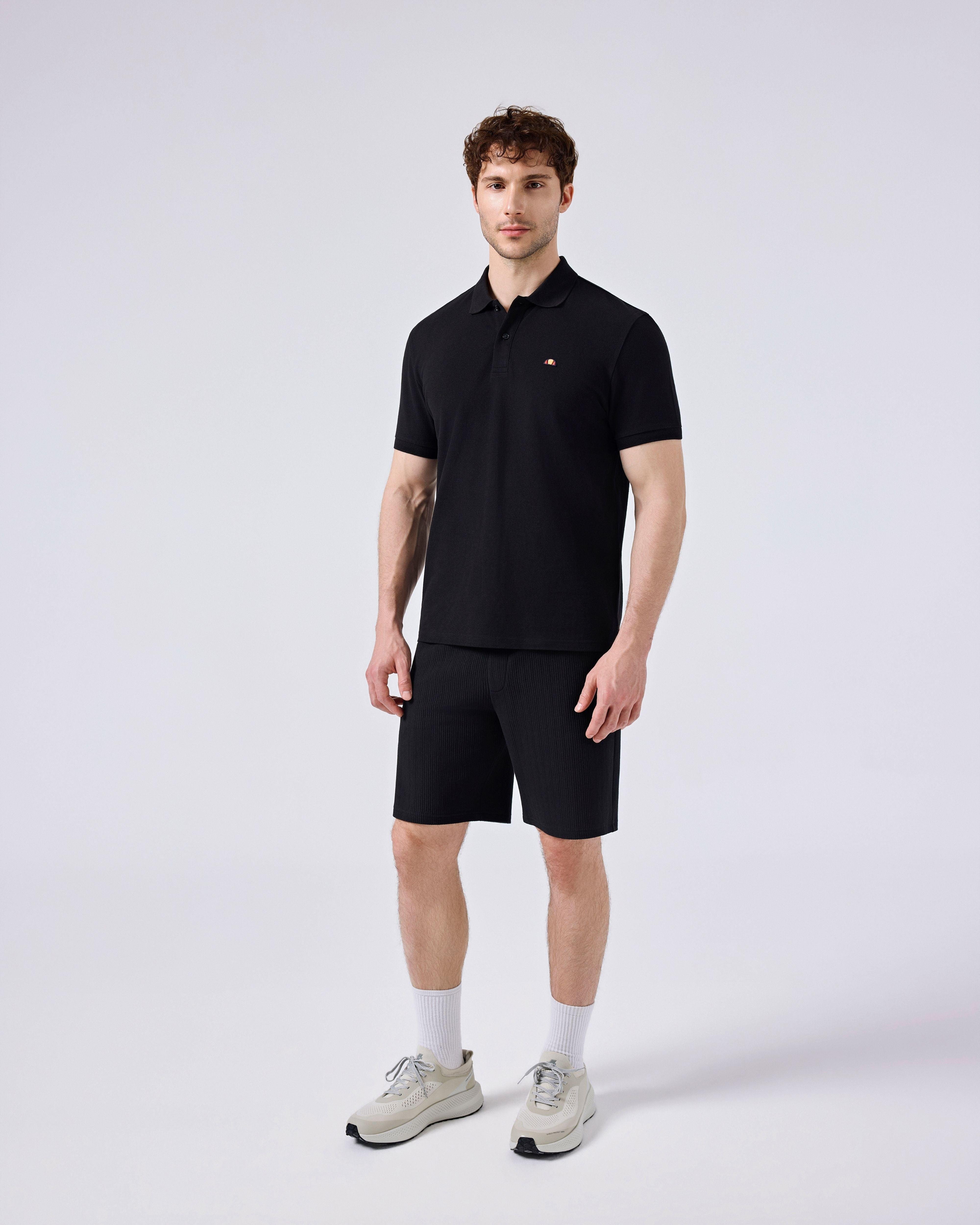 Ellesse Erkek Polo Tişört M-6SM5044-BK Siyah