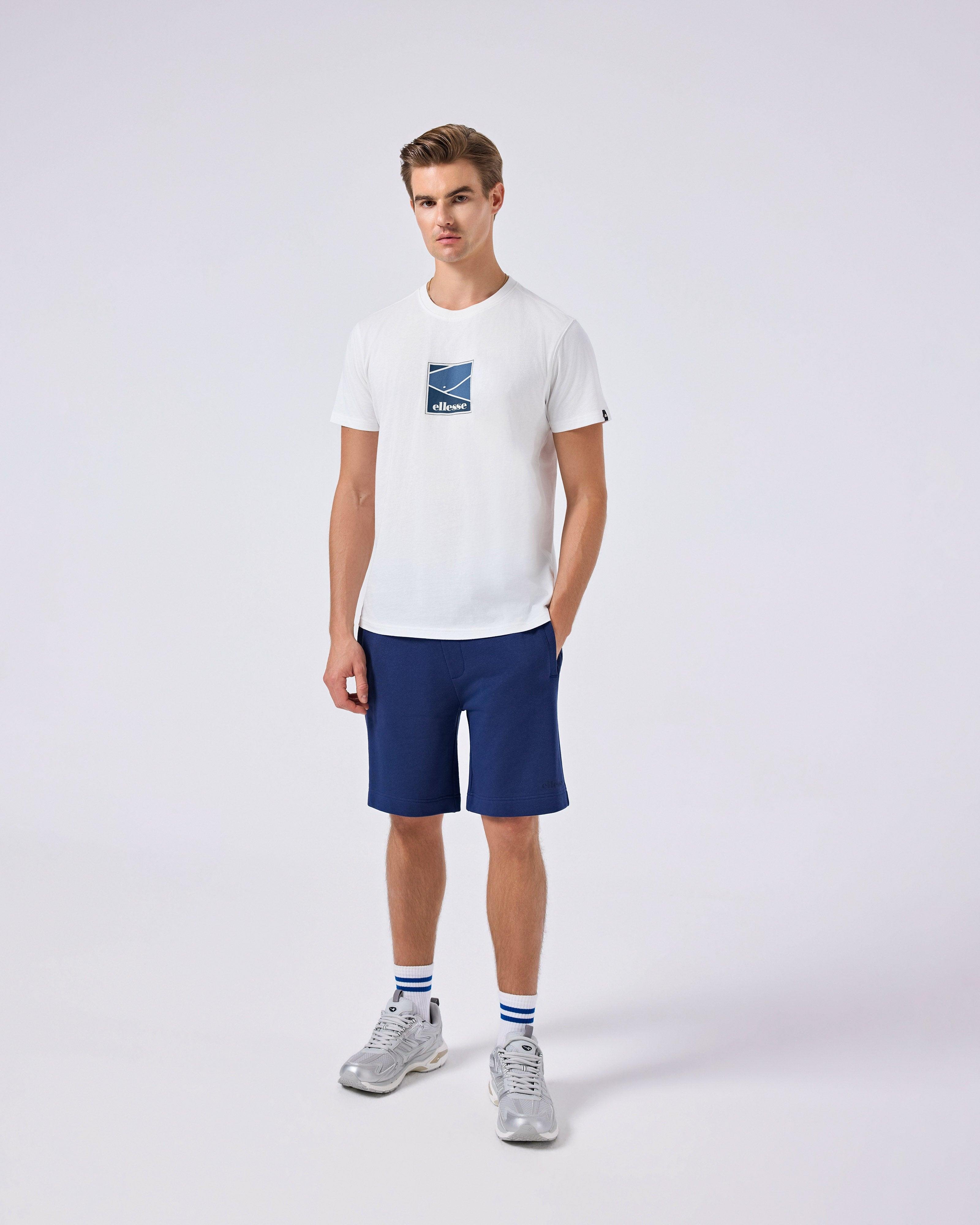 Ellesse Erkek Tişört M-6SM5025-OF Beyaz
