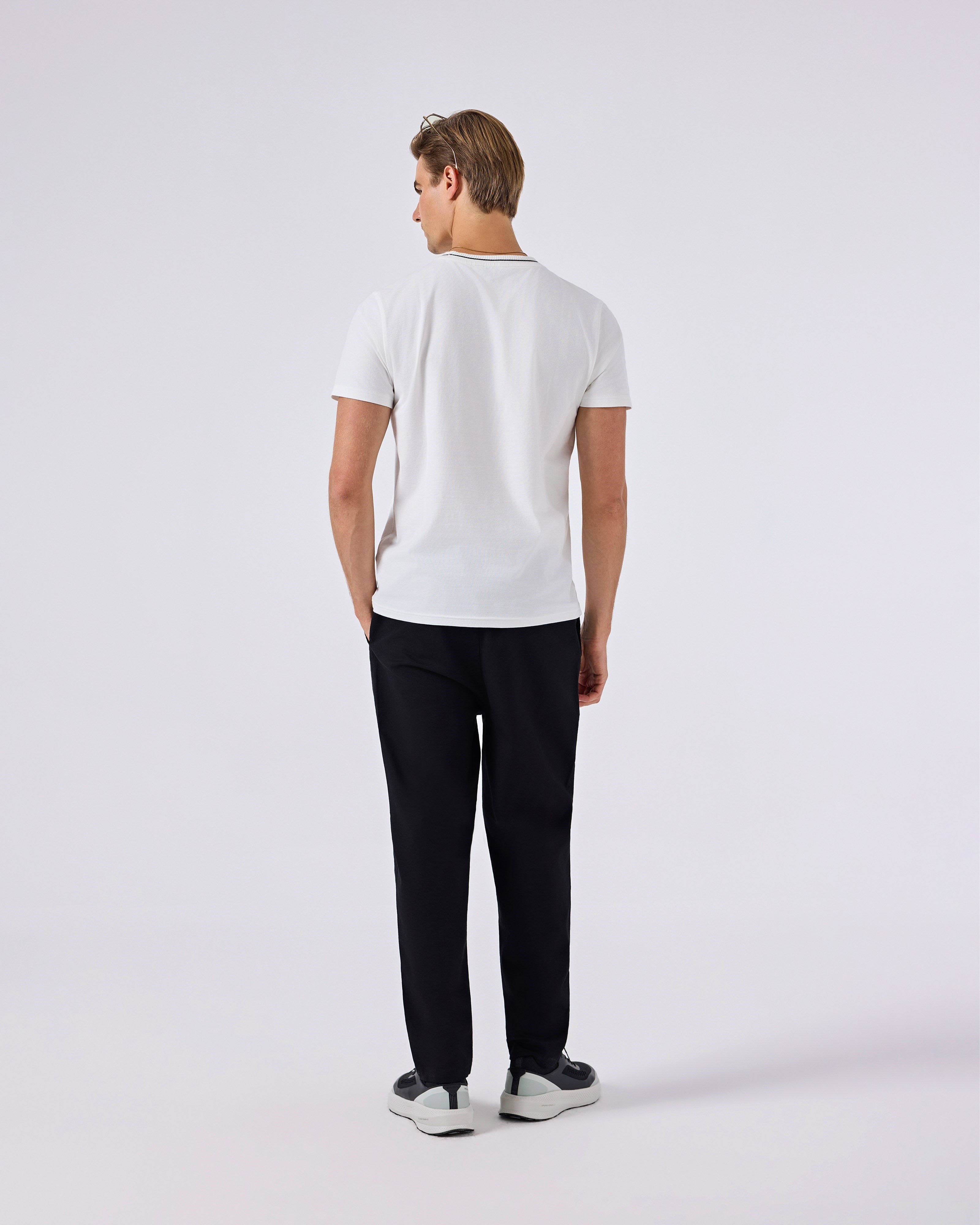 Ellesse Erkek Triko Tişört M-6SM5058-OF Off White