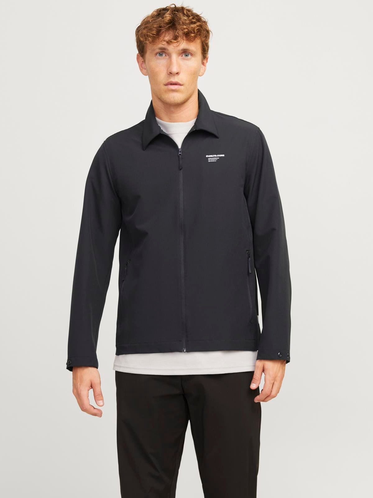 JCOAERO SHIRT JACKET LS NOOS Black