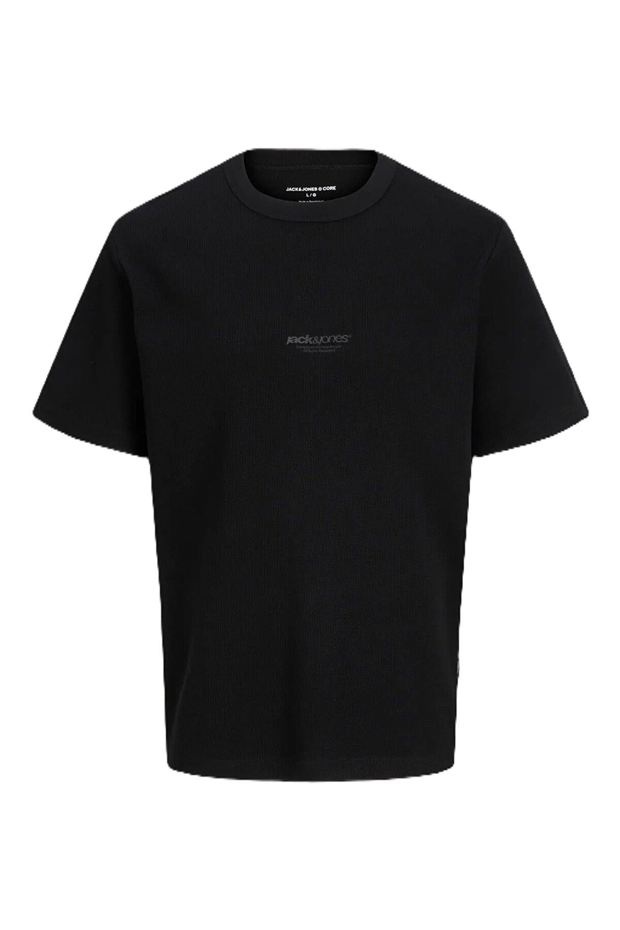 JCOCLUB STRUCTURE TEE SS CREW NECK Black