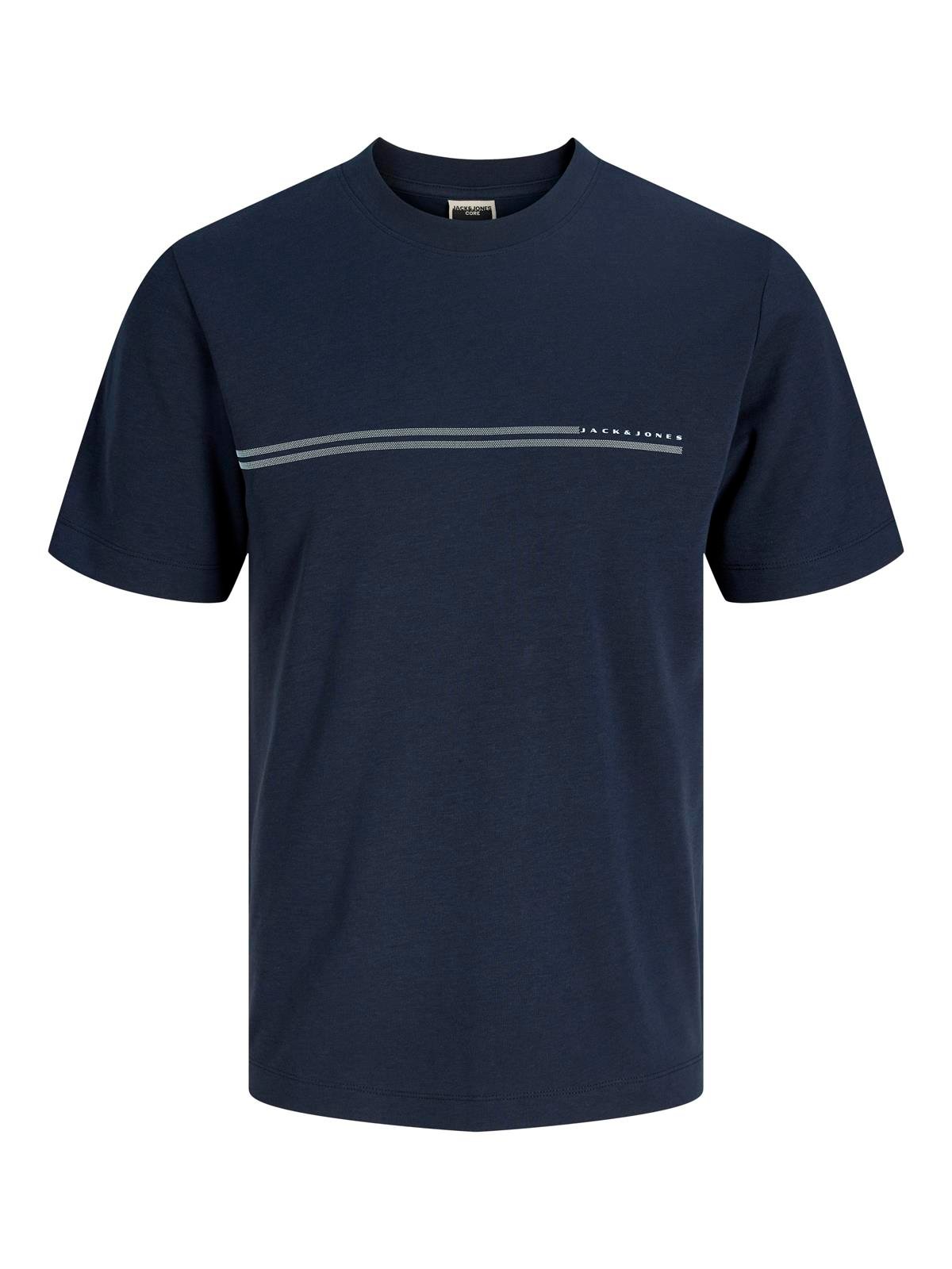 JCOFUSION CHEST BRAND TEE SS CREW NOOS Outer Space