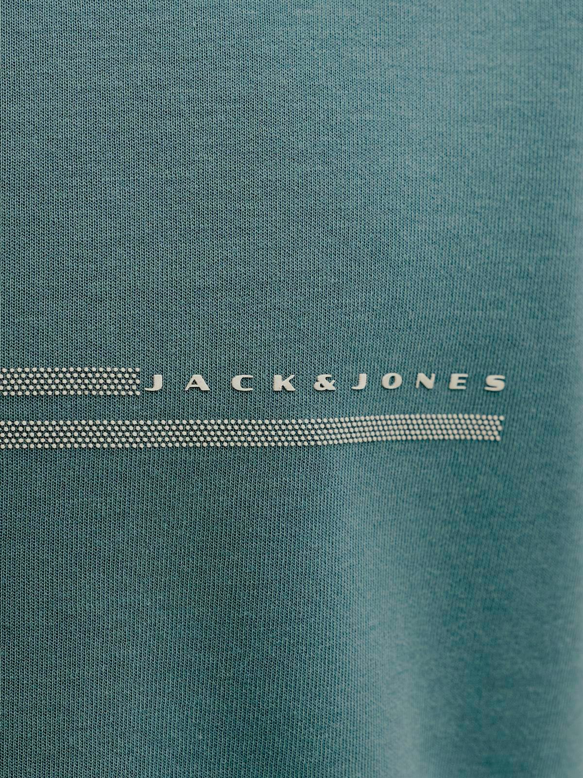 JCOFUSION CHEST BRAND TEE SS CREW NOOS North Atlantic