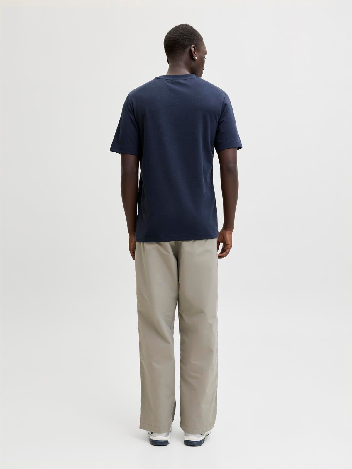 JCOFUSION CHEST BRAND TEE SS CREW NOOS Outer Space