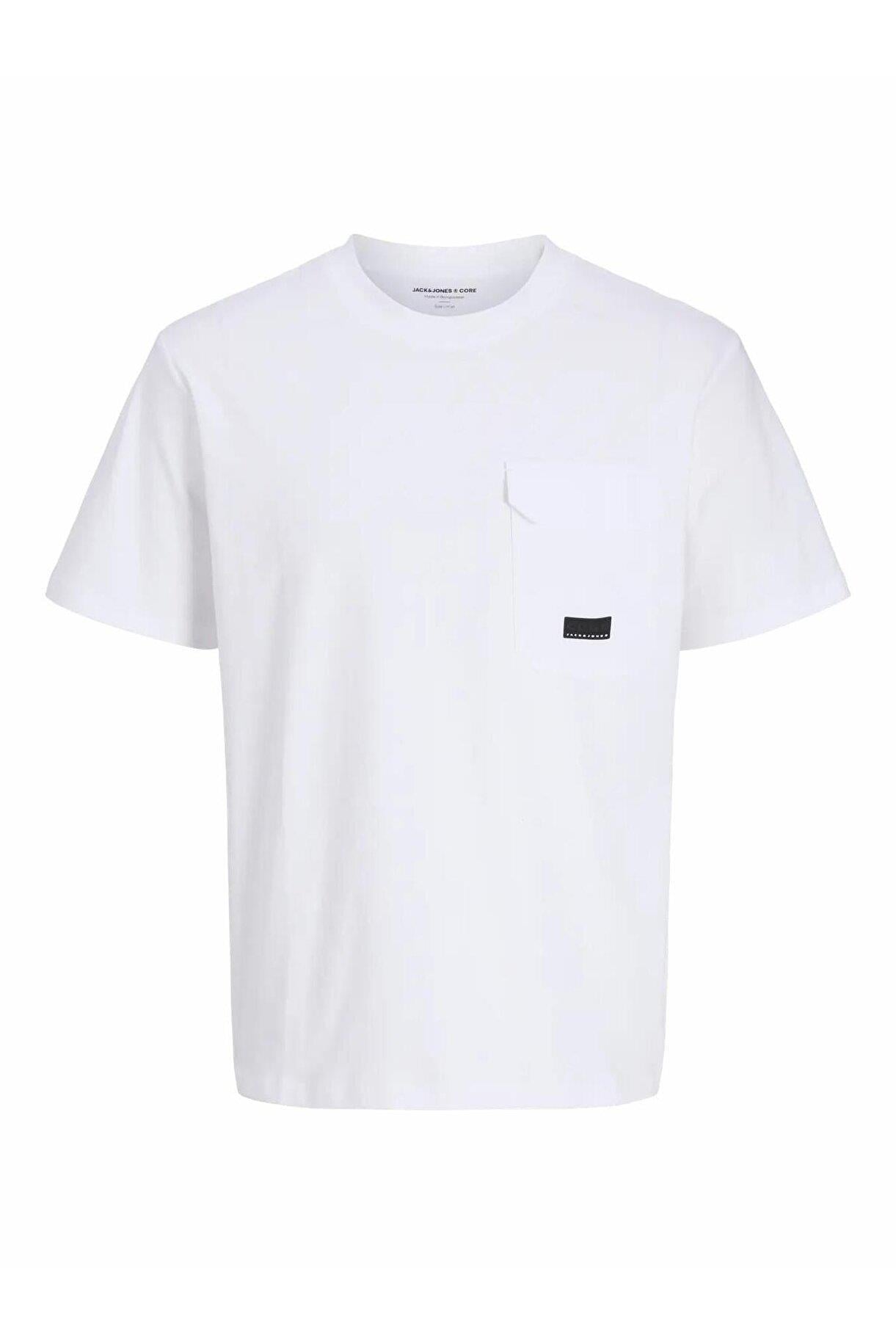 JCOFUSION POCKET TEE SS CREW NECK Bright White