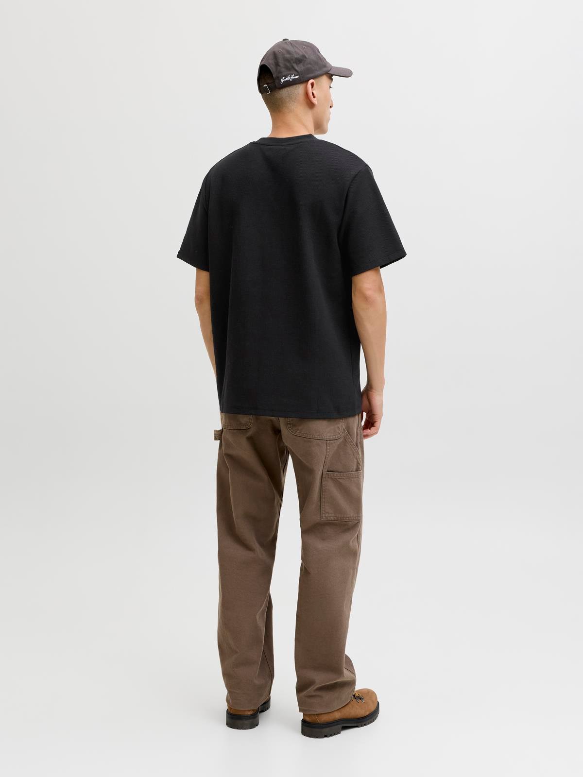 JJDAYTONA TEE SS CREW NECK SN Black