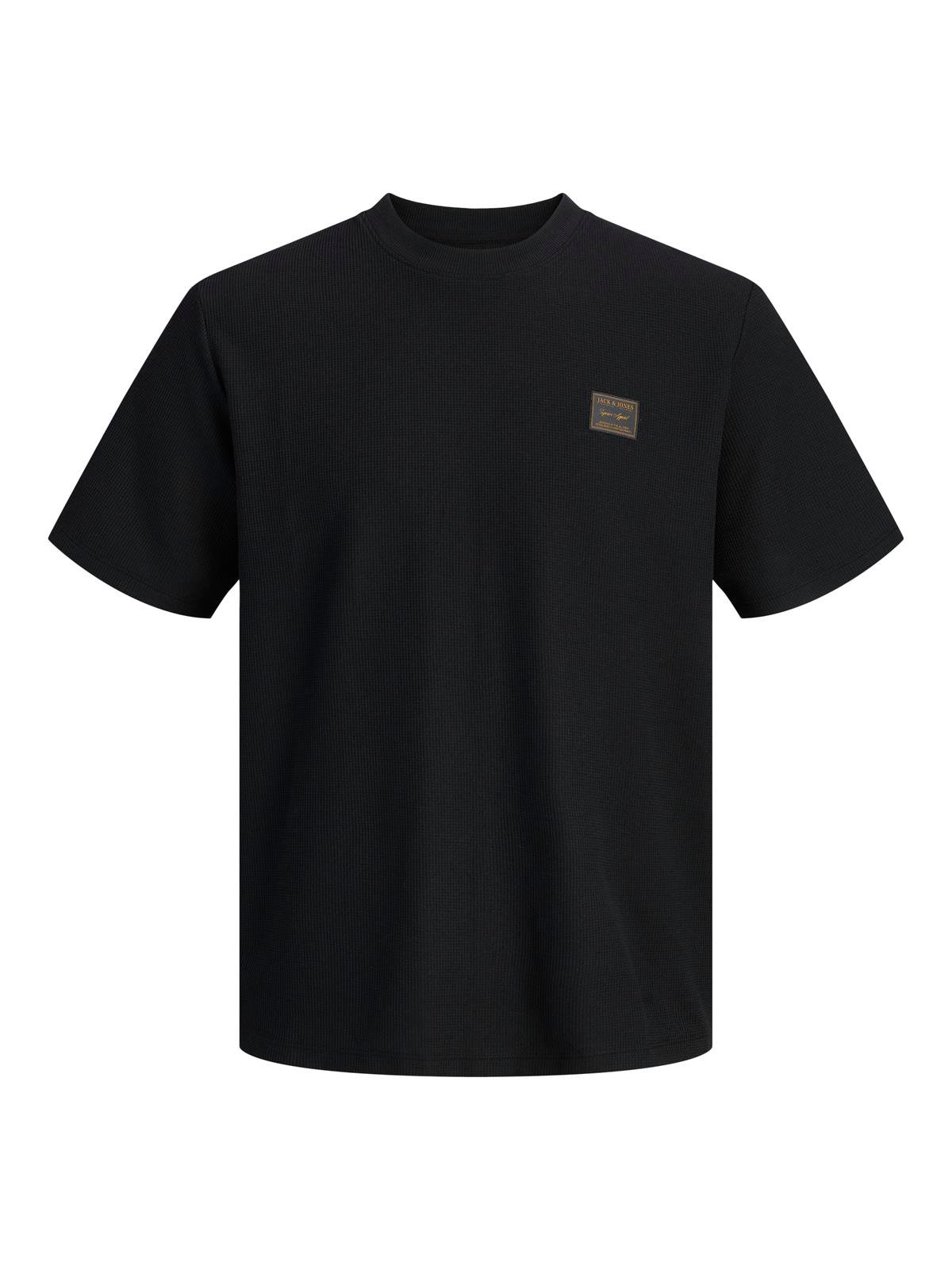 JJDAYTONA TEE SS CREW NECK SN Black