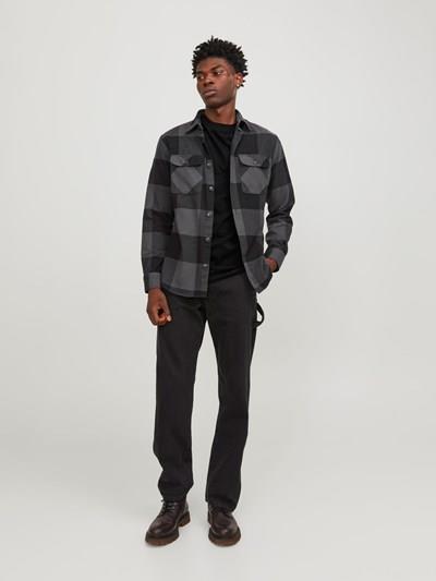 JJEBRADLEY TEE SS O-NECK NOOS Black