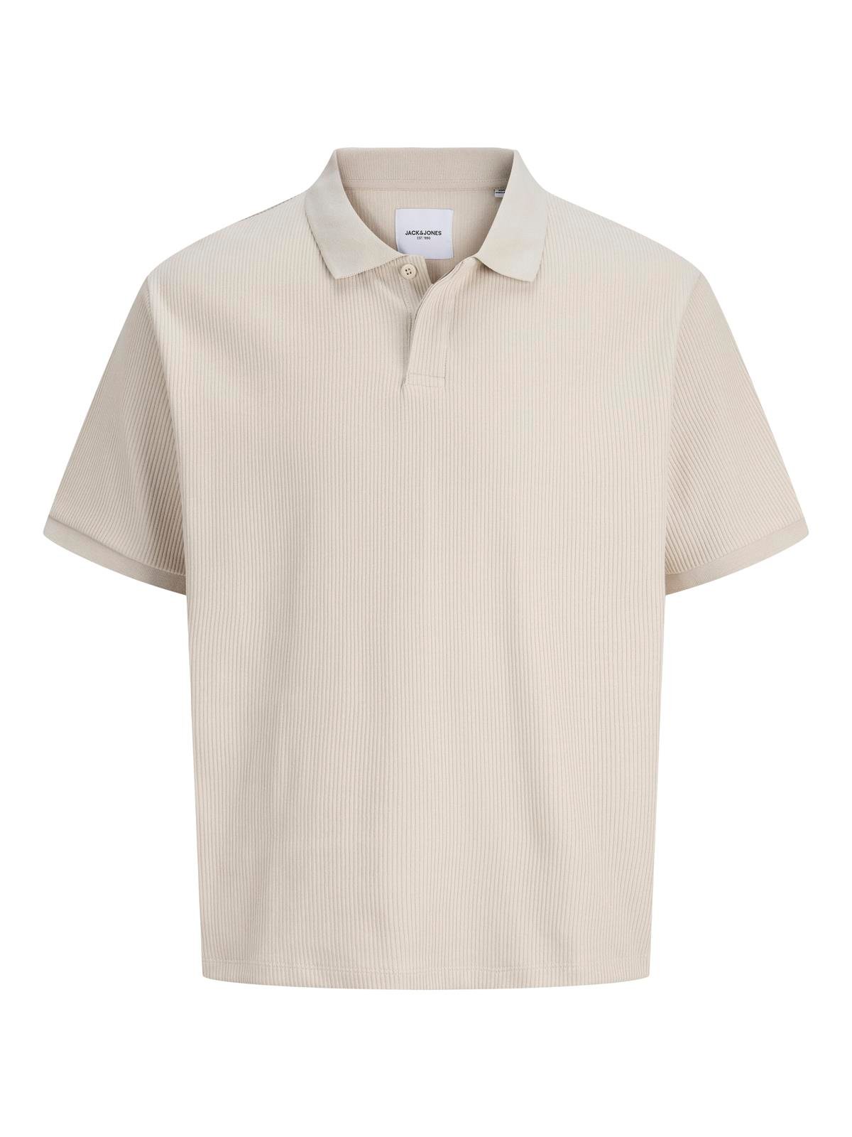 JJEHARRISON STRUCTURE POLO SS LN Moonbeam