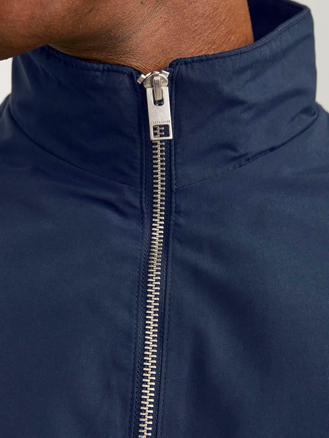 JJERUSH HARRINGTON BOMBER NOOS Navy