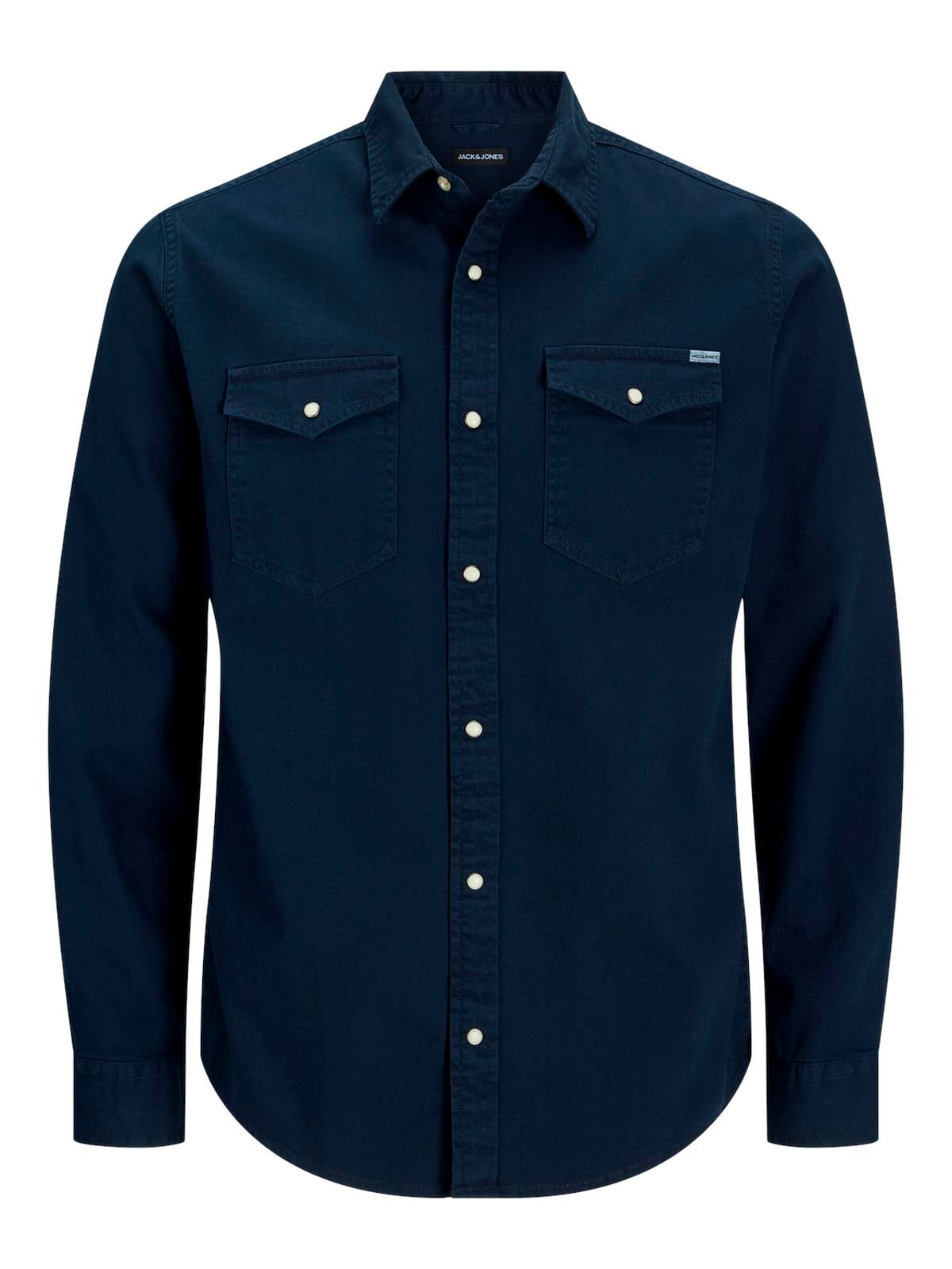 JJESHERIDAN SHIRT L/S NOOS DARK NAVY