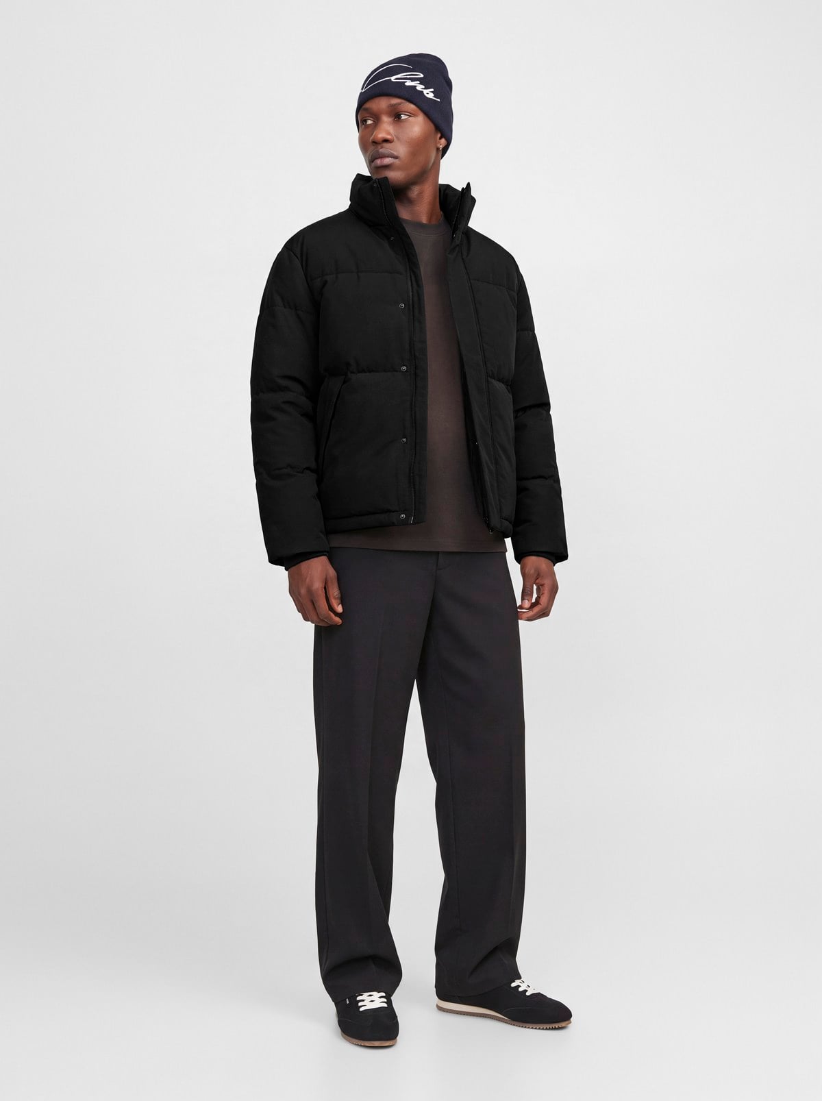 JJESOHO PUFFER COLLAR AW26 SN Black