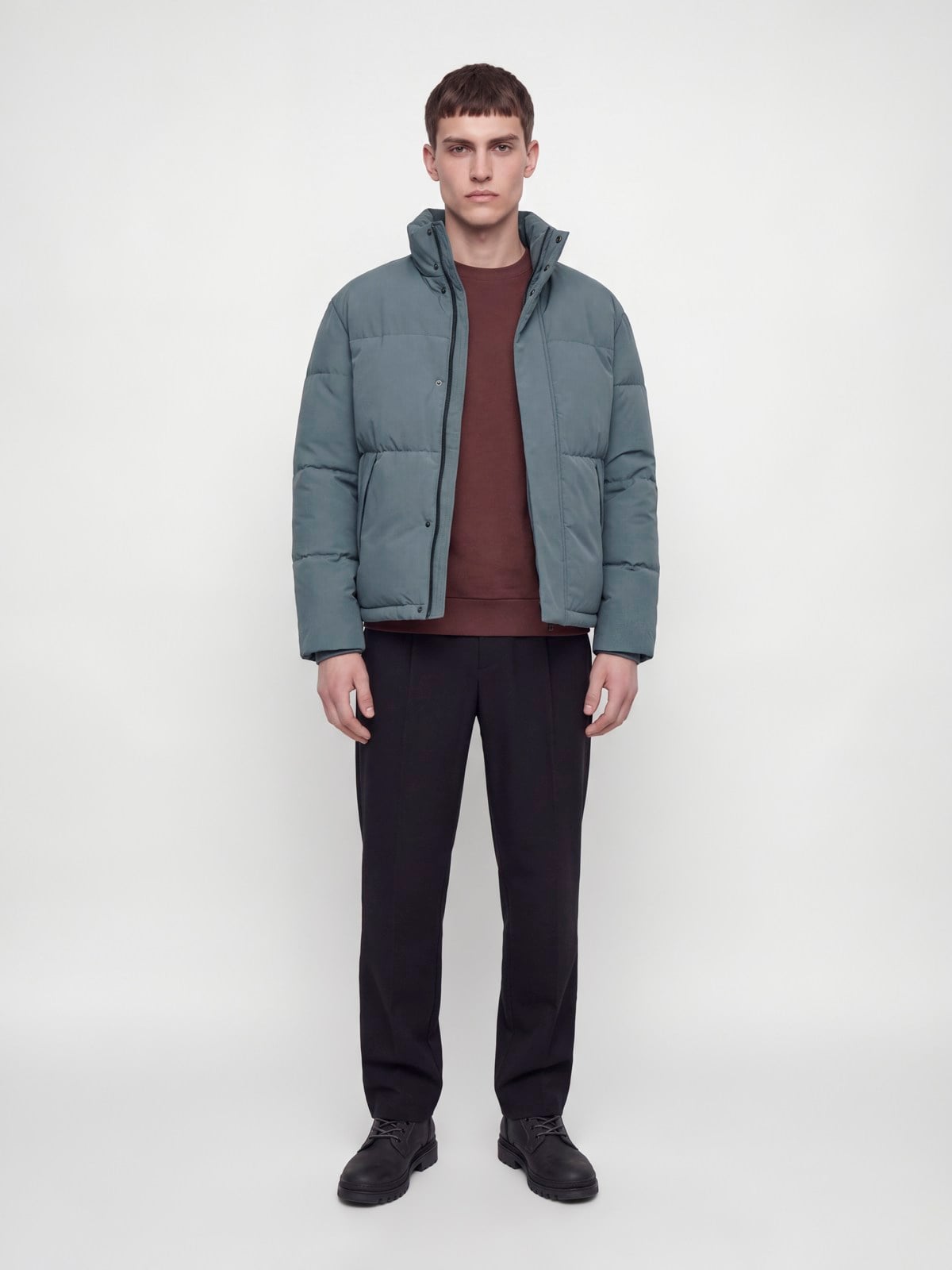 JJESOHO PUFFER COLLAR AW26 SN Turbulence