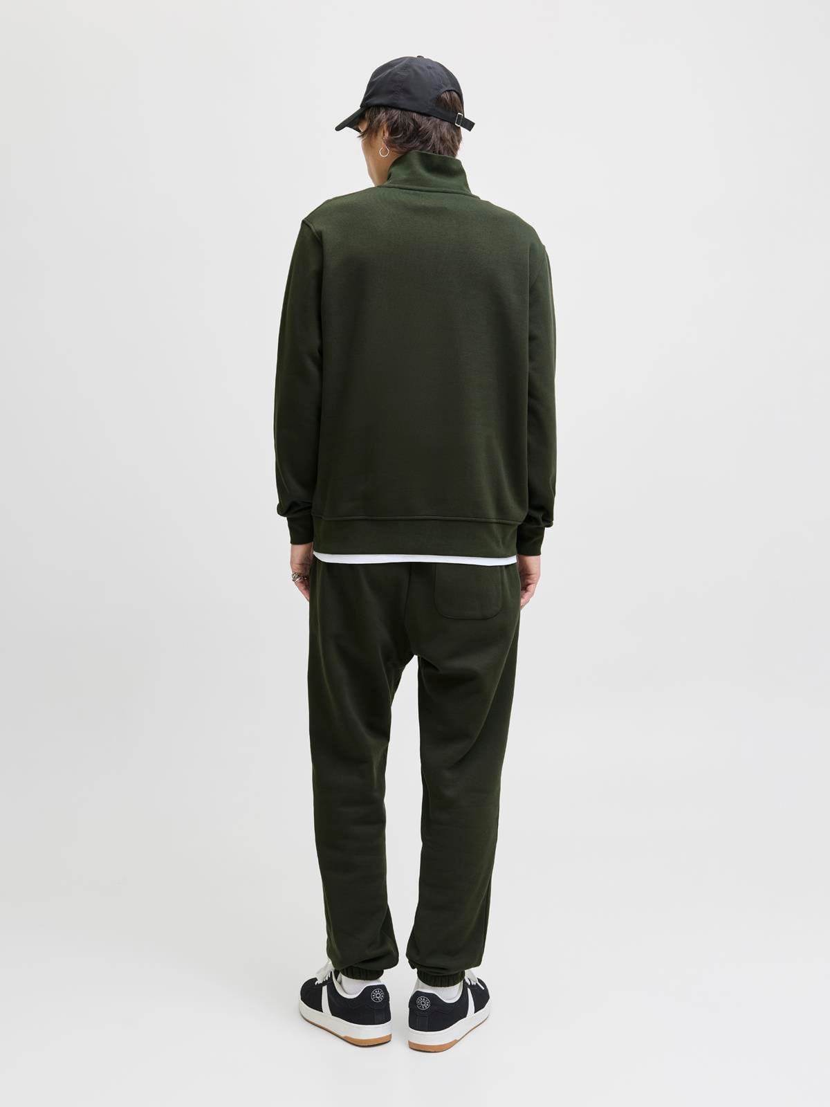JJESOHO SWEAT QUARTER ZIP HN NOOS Duffel Bag