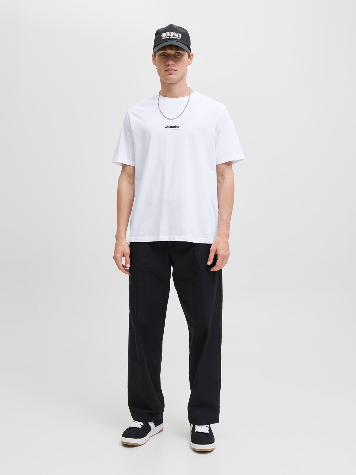 JJESOHO TEE SS CREW NECK NOOS White