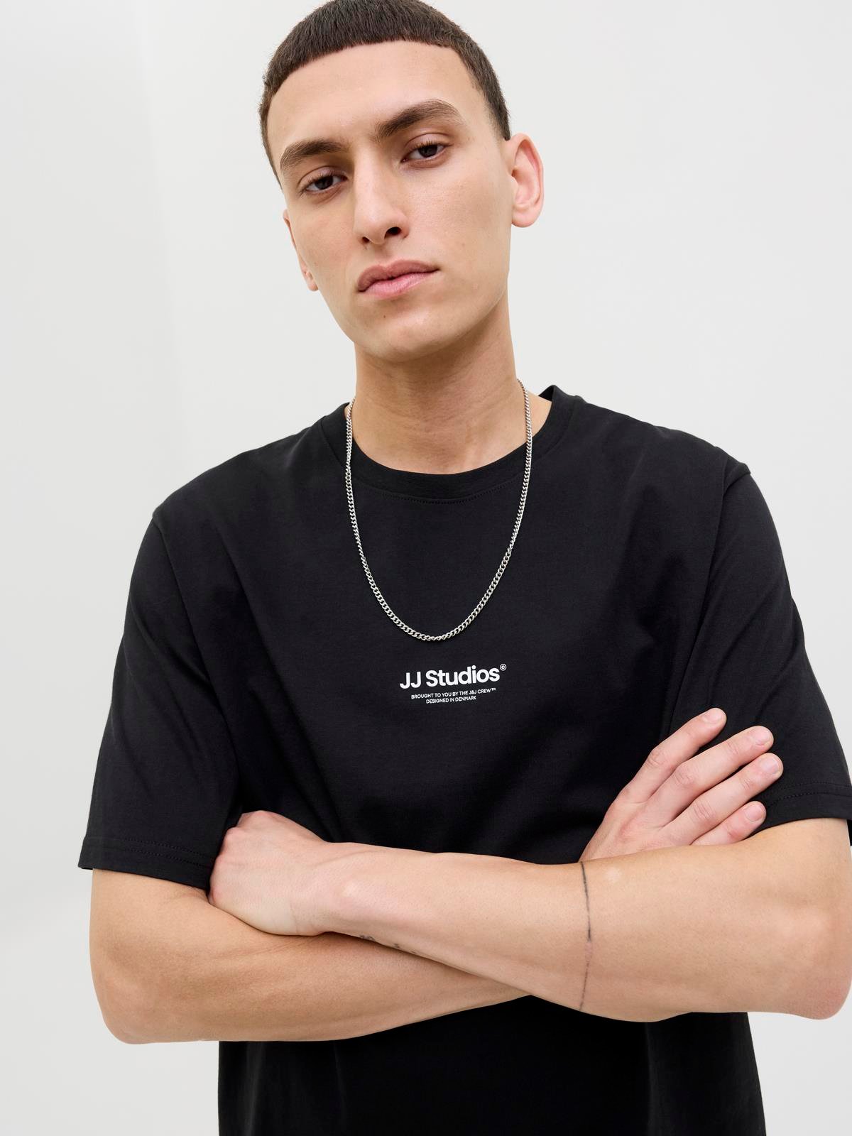 JJESOHO TEE SS CREW NECK NOOS Black