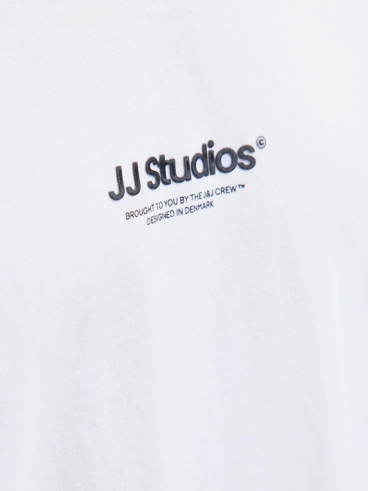 JJESOHO TEE SS CREW NECK NOOS White