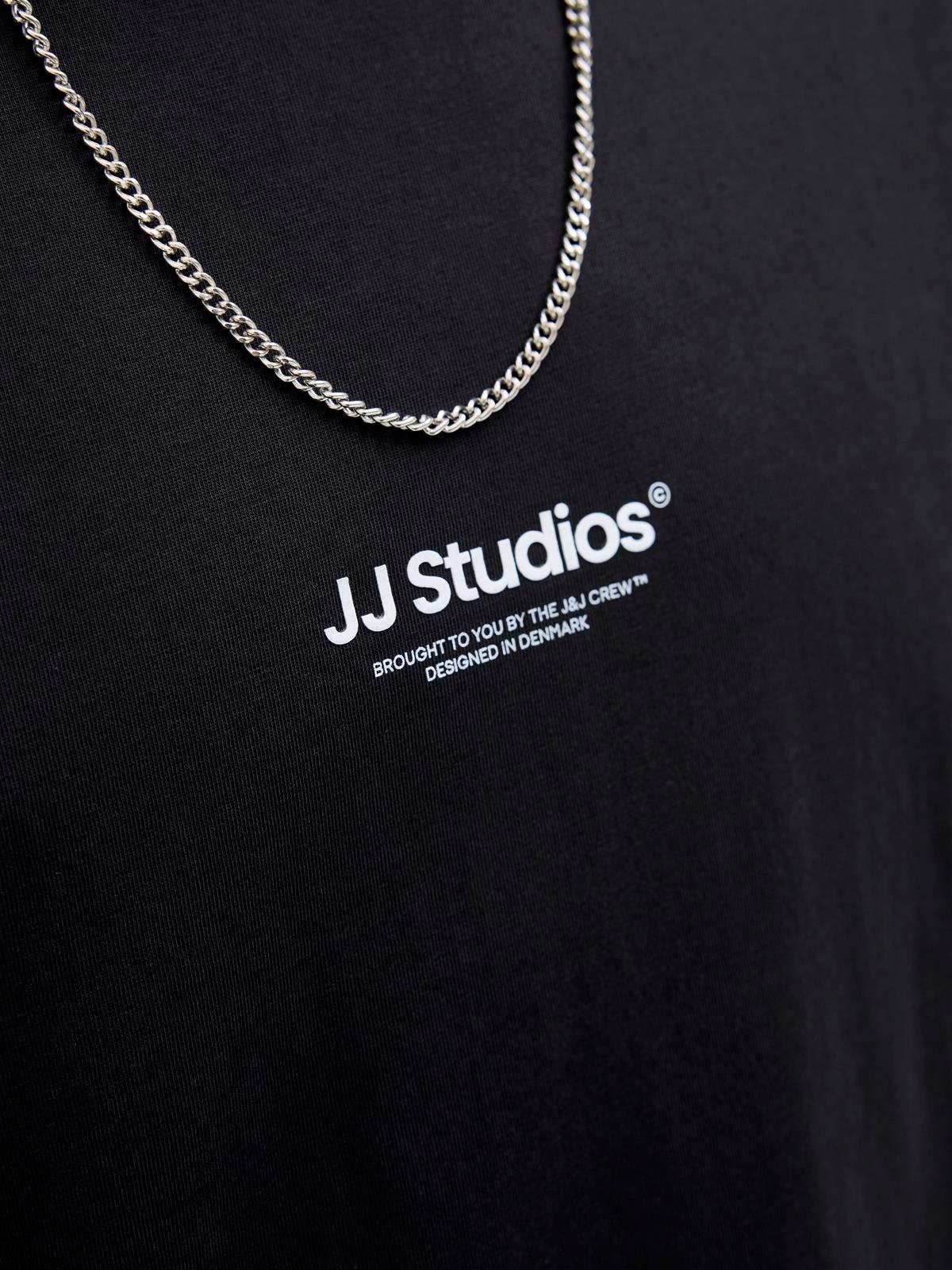 JJESOHO TEE SS CREW NECK NOOS Black