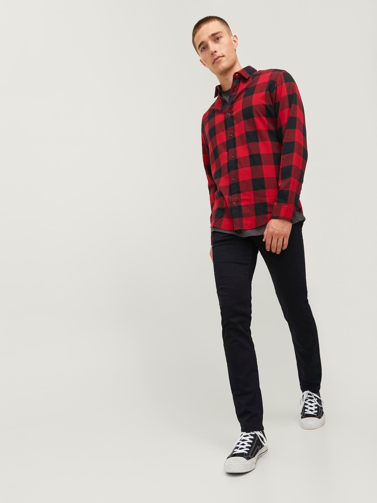 JJIGLENN JJICON JJ 177 50SPS NOOS Black Denim