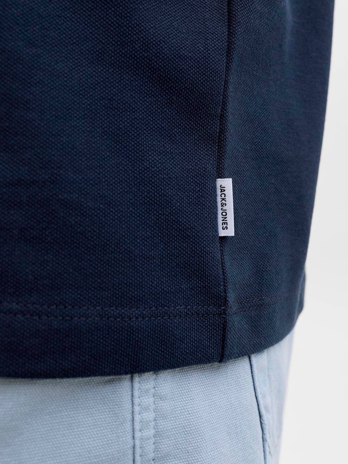 JJKANE POLO SS Navy Blazer