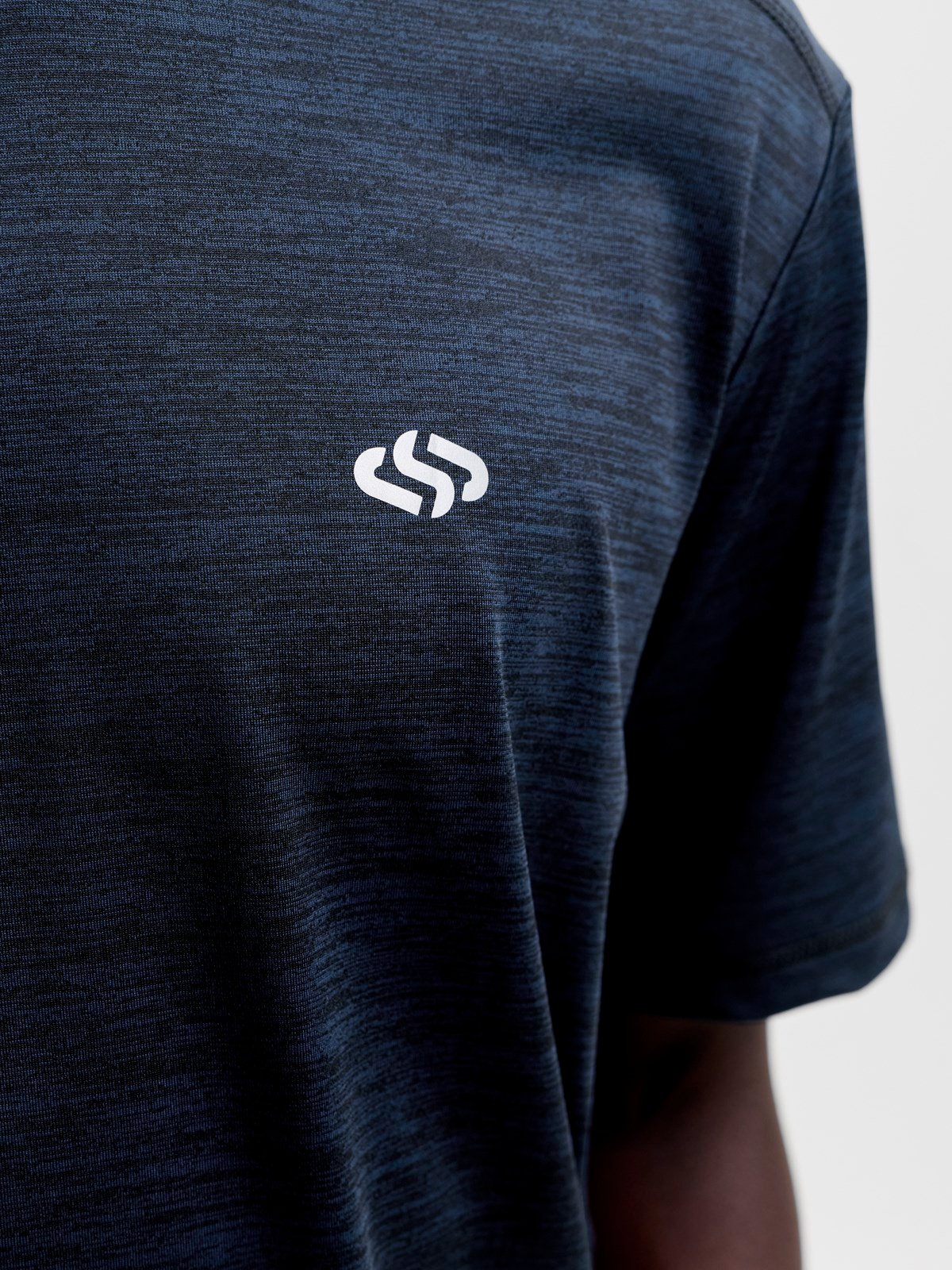 JJSFLUX MELANGE T-SHIRT Sky Captain