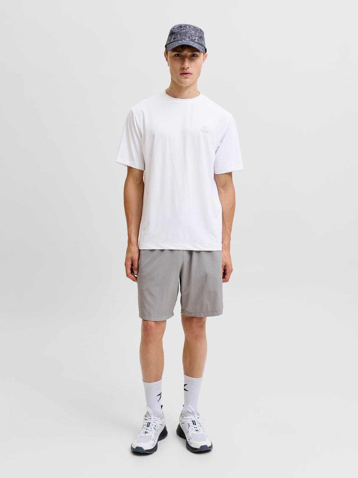 JJSPULSE LOGO BRANDING TEE Bright White