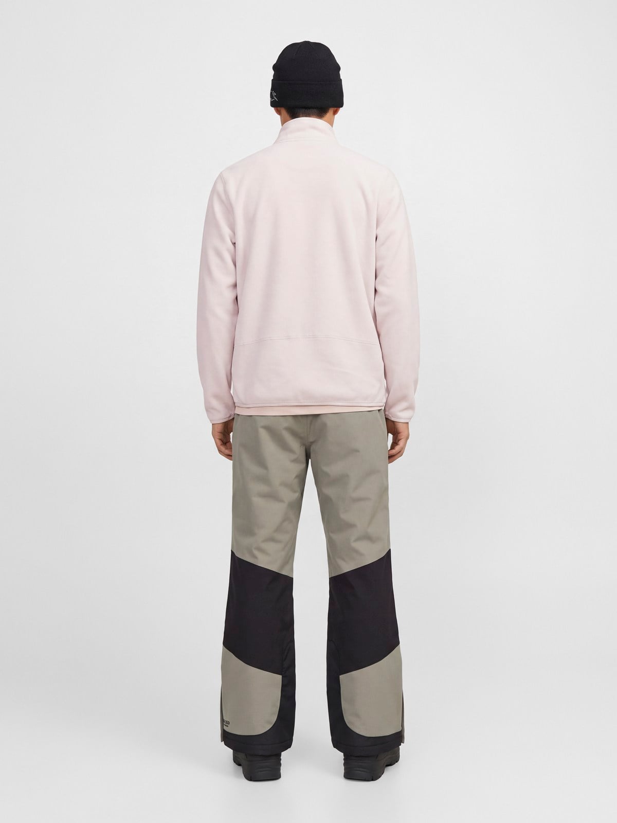 JJSTIGNES HIGH NECK FULL ZIP Moonbeam