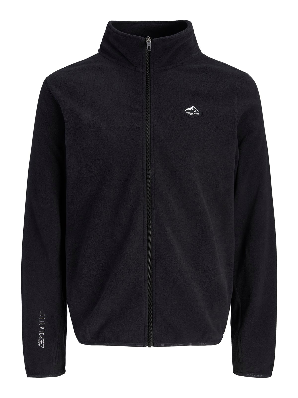 JJSTIGNES HIGH NECK FULL ZIP Black