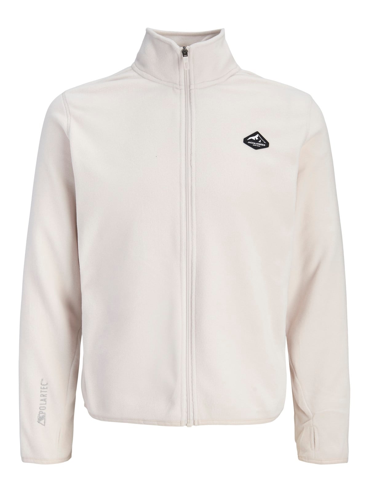 JJSTIGNES HIGH NECK FULL ZIP Moonbeam