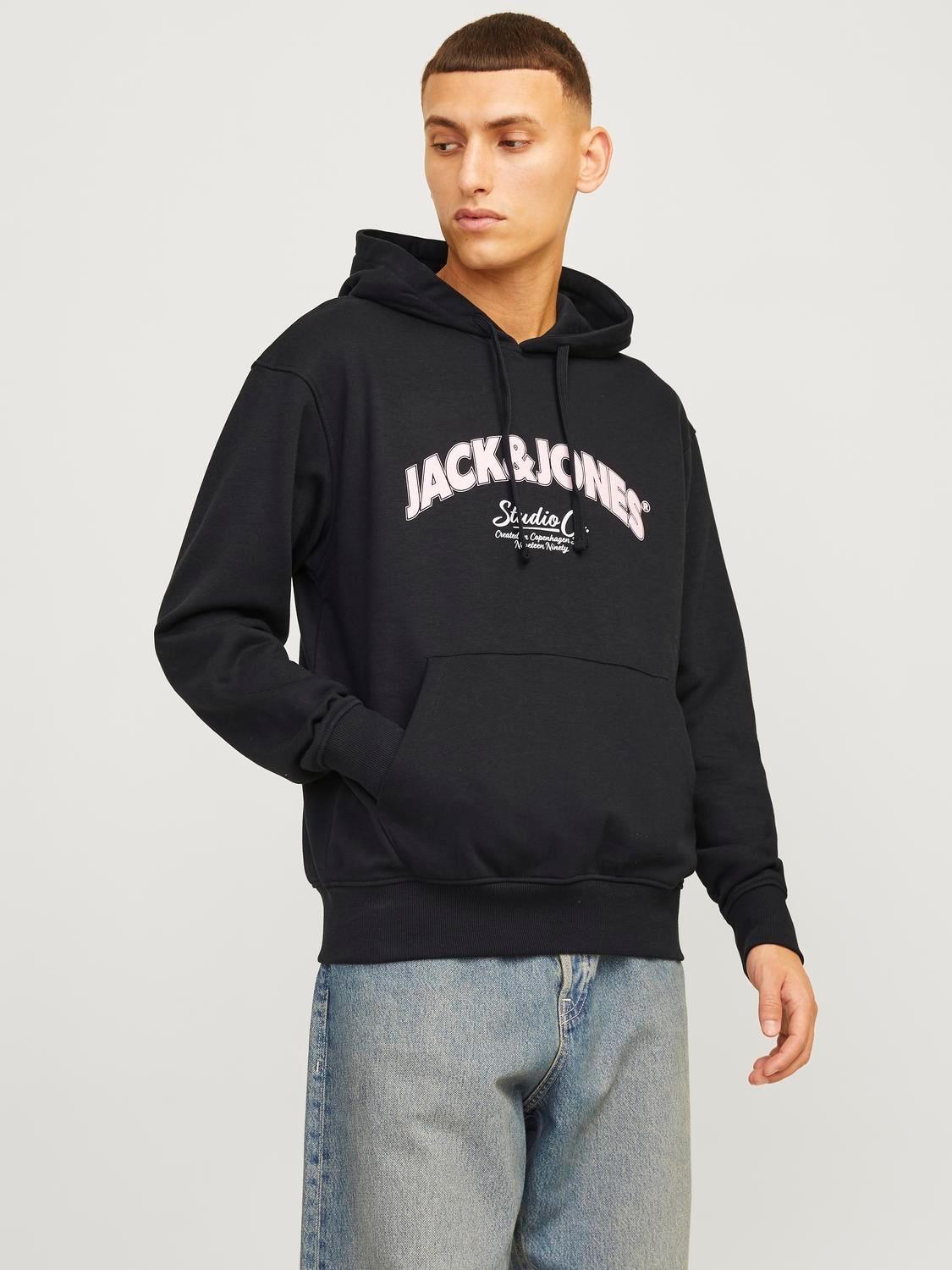JORBRONX ARCH BIG SWEAT HOOD LN Black