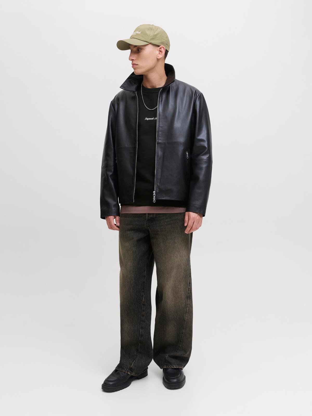 JORNORREBRO EMB SWEAT CREW NOOS Black