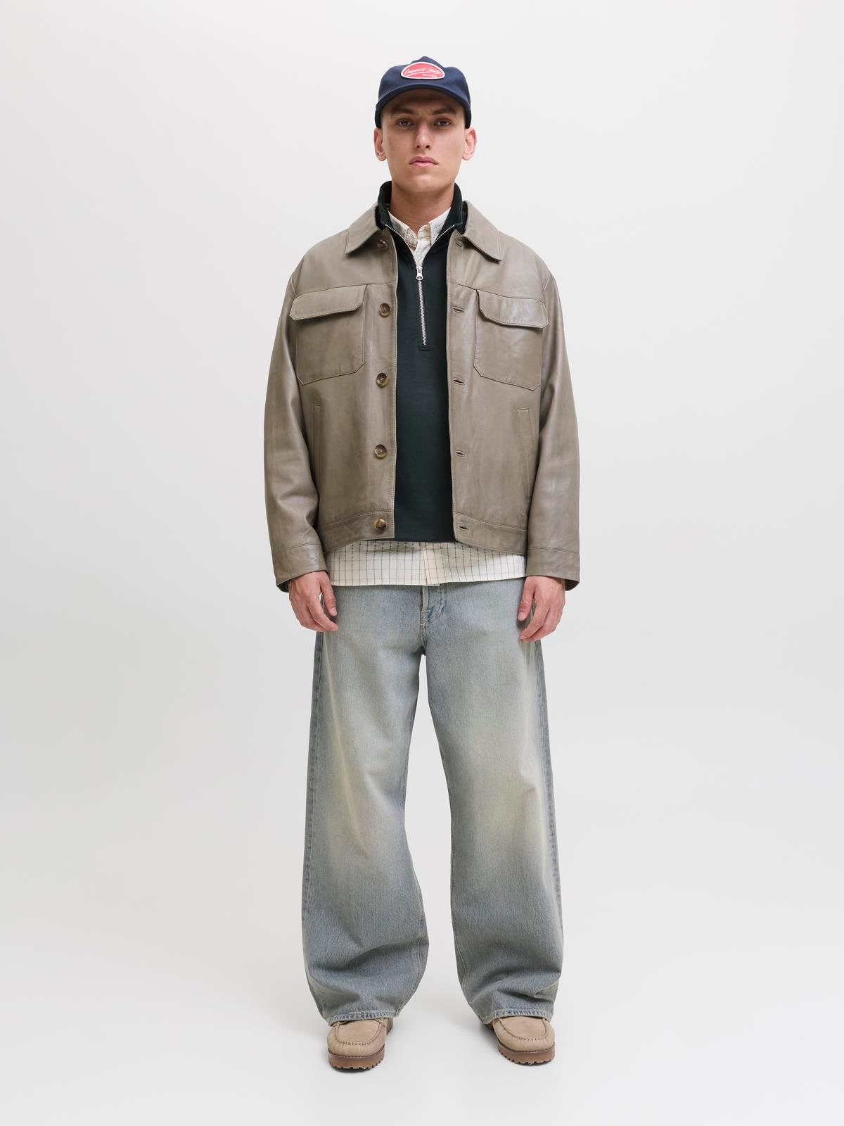 JORNORREBRO EMB SWEAT HIGH NECK NOOS Forest River