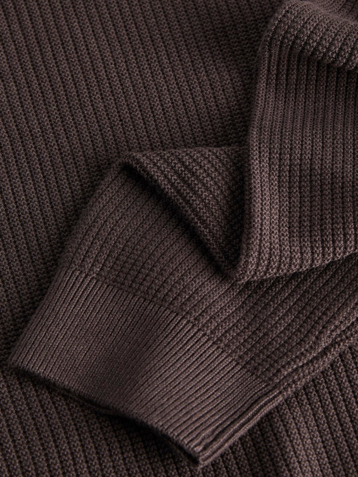 JPRBLACONNOR KNIT CREW NECK Chocolate