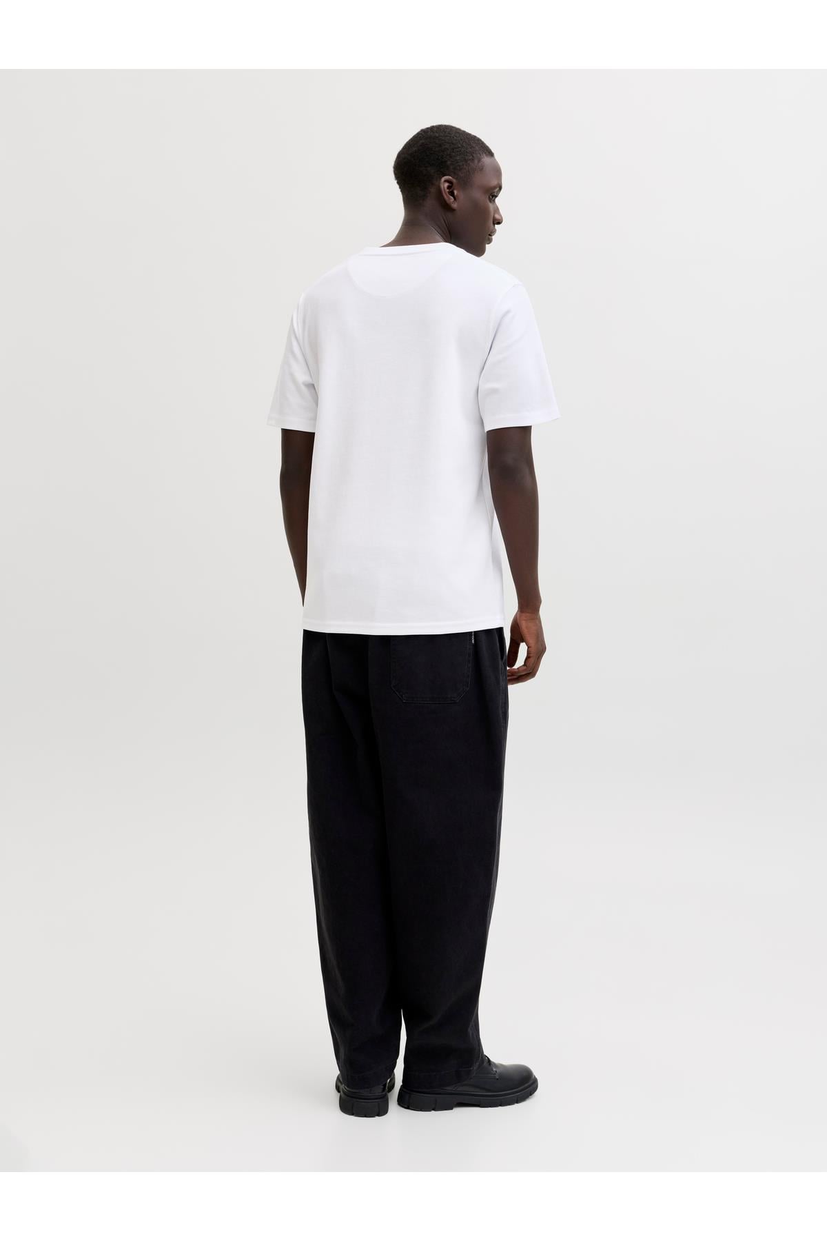 JPRBLAETHAN SS LOGO TEE SN Bright White