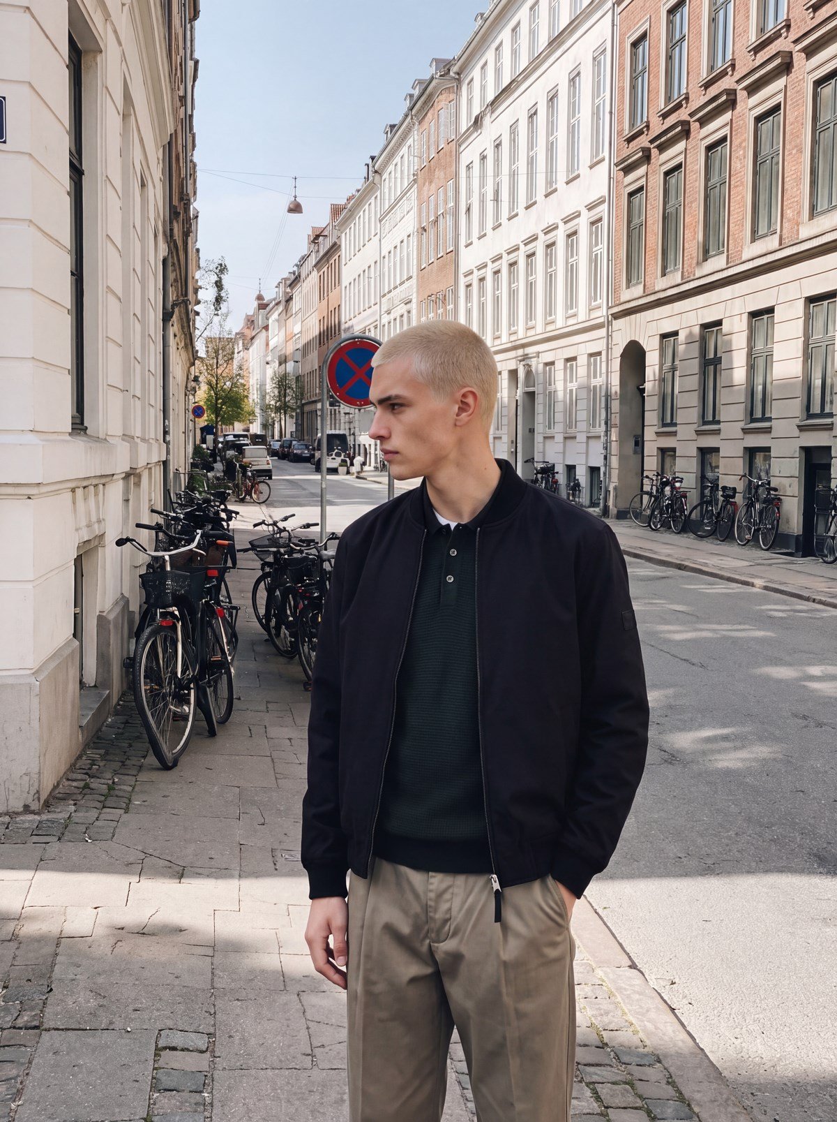 JPRBLAJOSH BOMBER JKT SN Black
