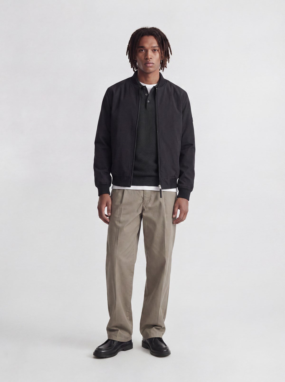 JPRBLAJOSH BOMBER JKT SN Black