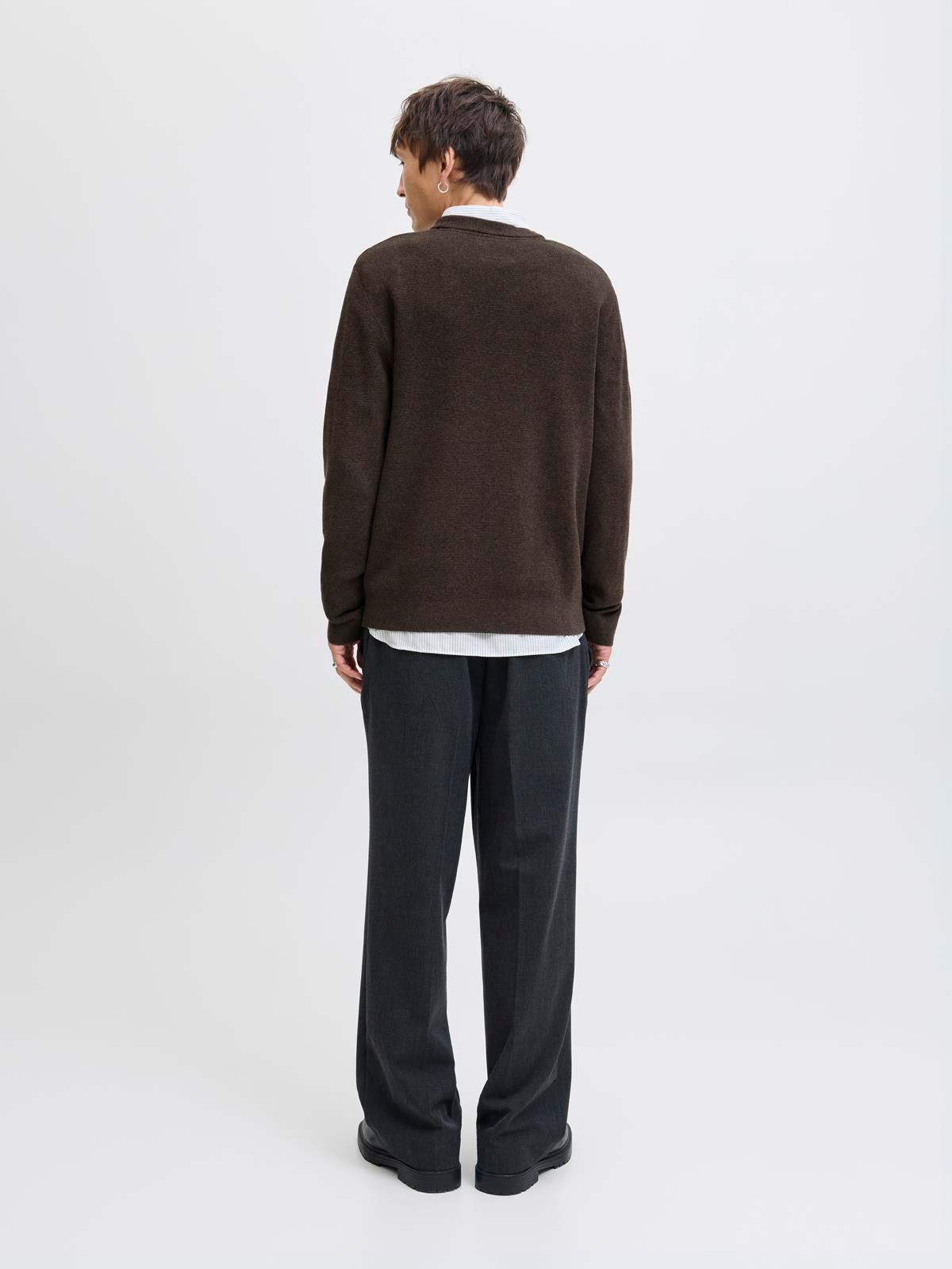 JPRBLAMILANO STITCH KNIT CREW NECK SN Delicioso