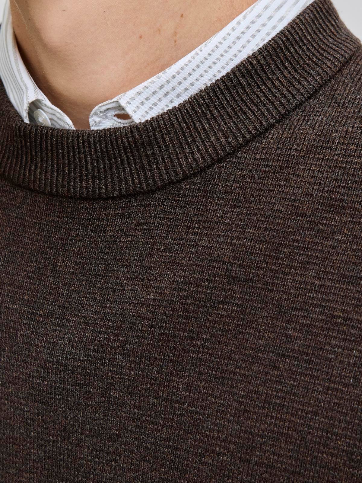 JPRBLAMILANO STITCH KNIT CREW NECK SN Delicioso