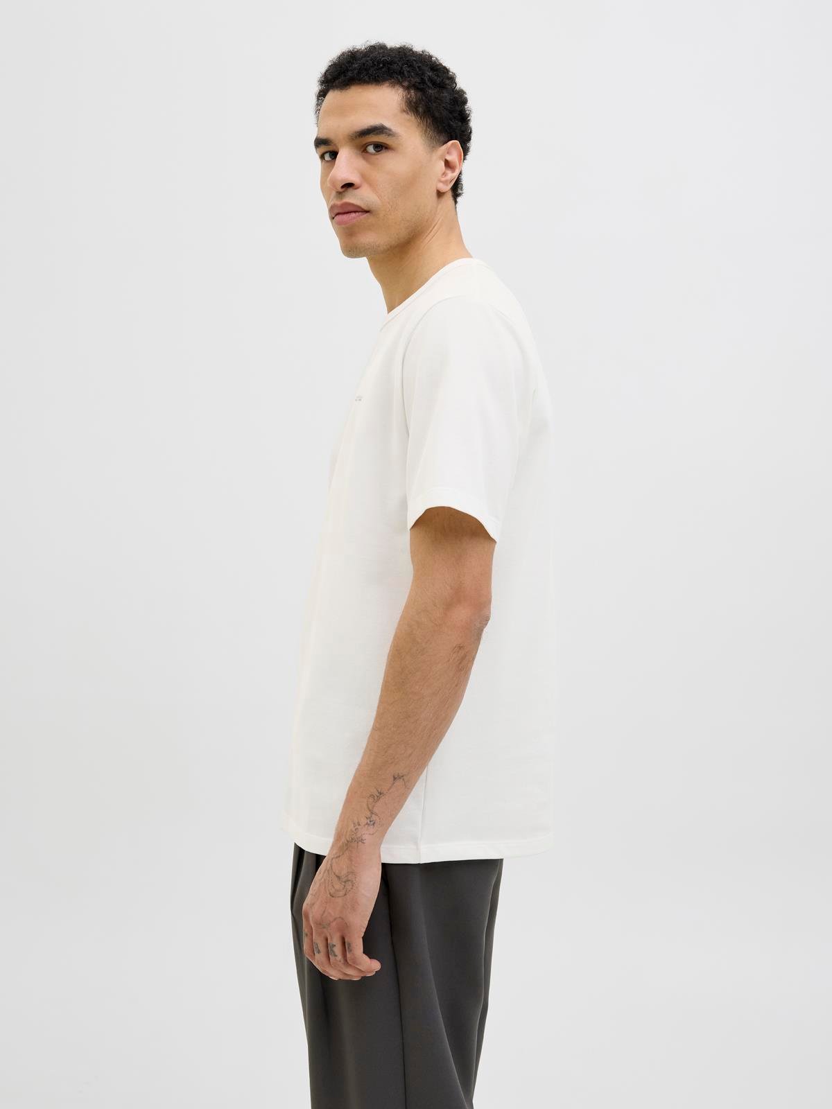 JPRBLUALVES SS TEE LN Cloud Dancer