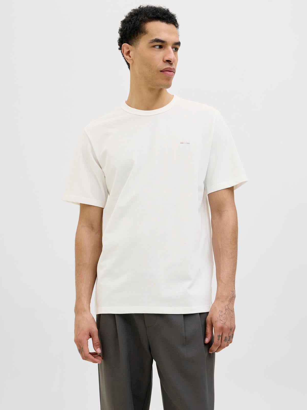 JPRBLUALVES SS TEE LN Cloud Dancer