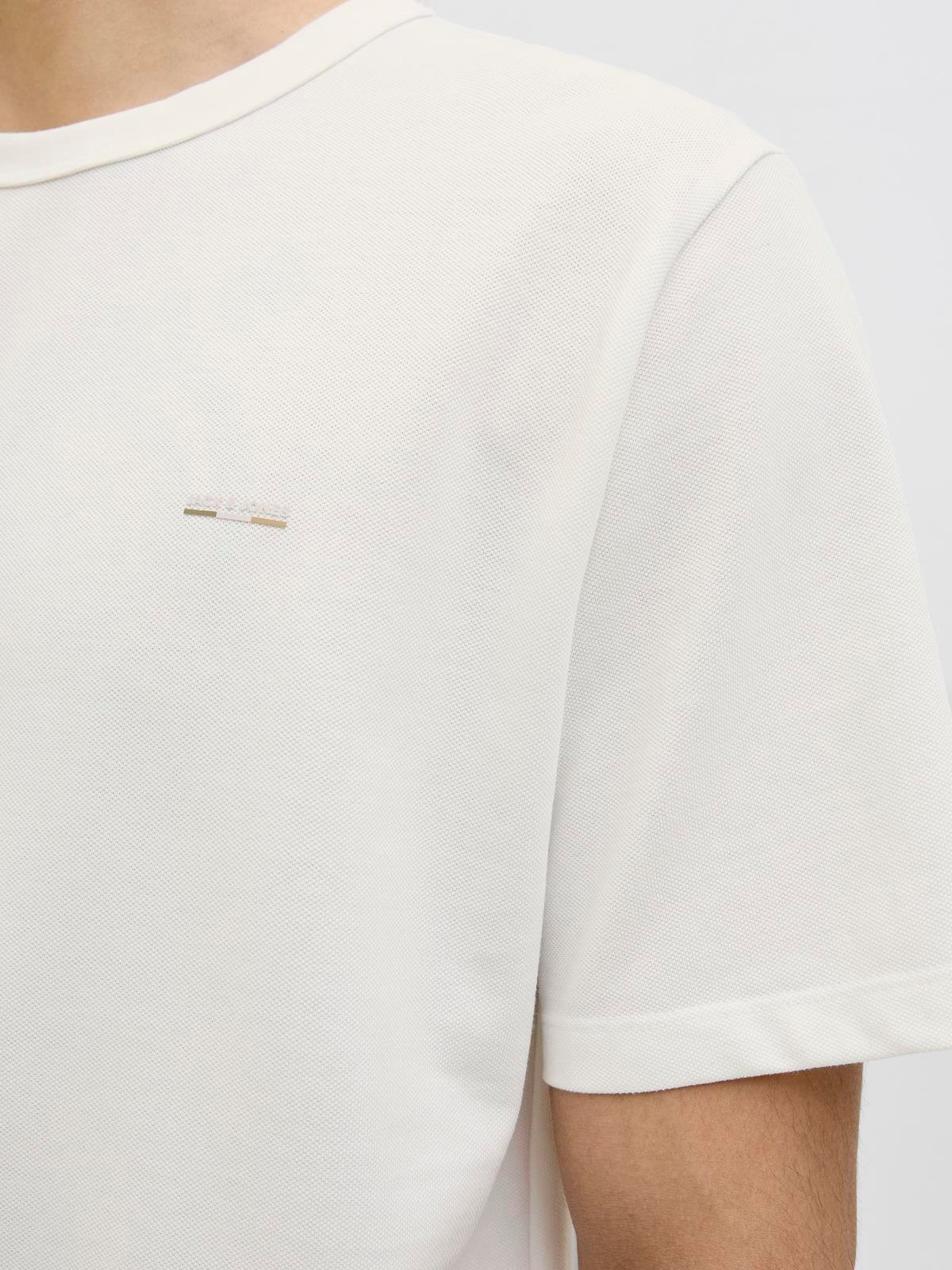 JPRBLUALVES SS TEE LN Cloud Dancer