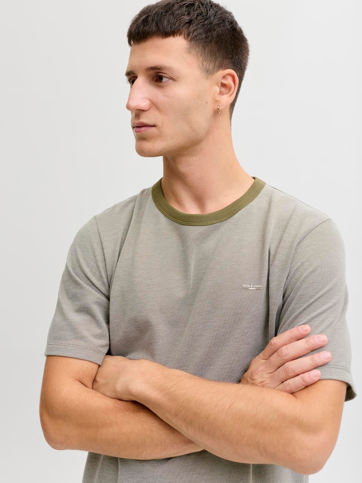 JPRBLUALVES SS TEE LN Olive