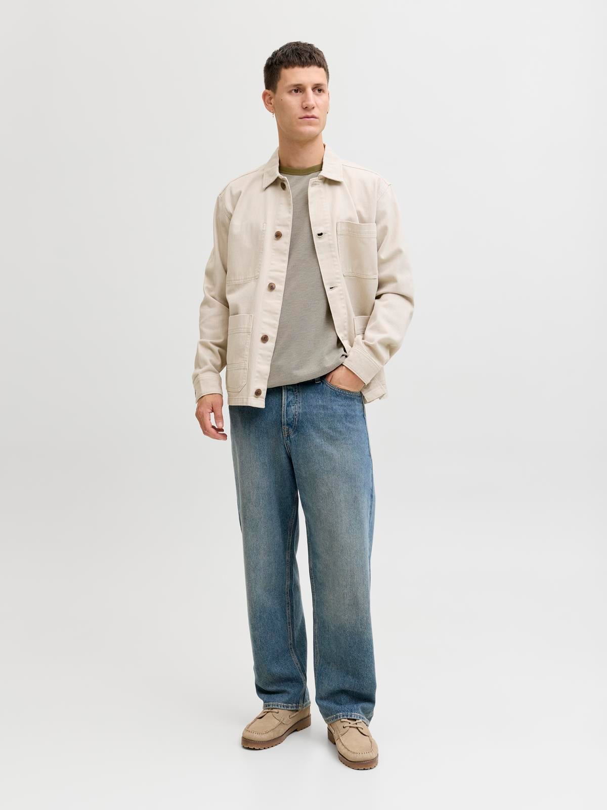 JPRBLUALVES SS TEE LN Olive