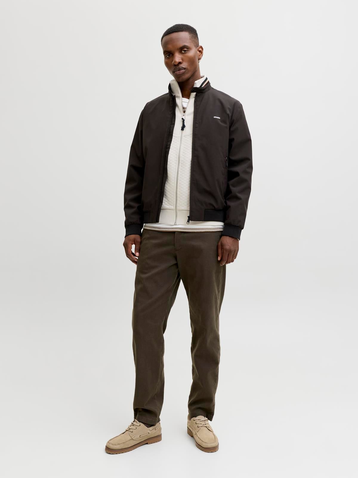 JPRBLUBRAD BOMBER JACKET SN Black Beauty