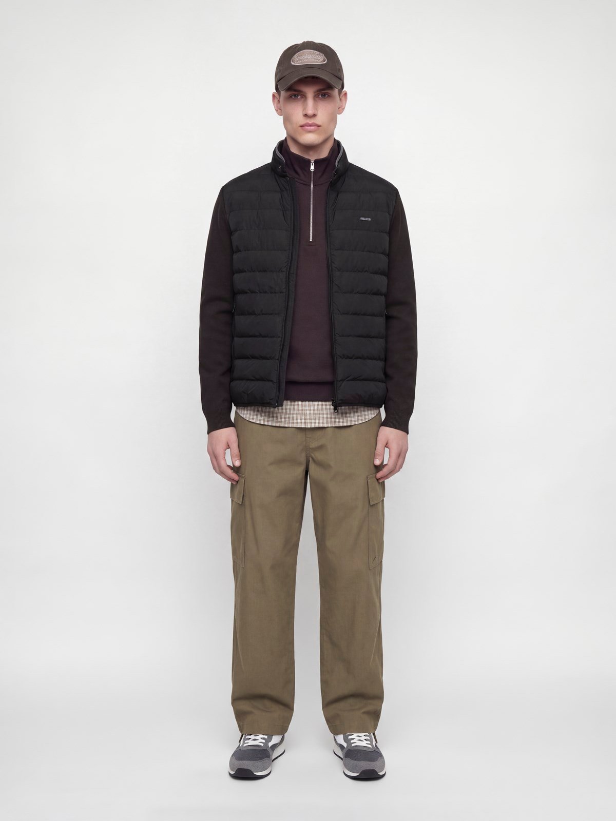 JPRBLUGARRY HYBRID JACKET Black