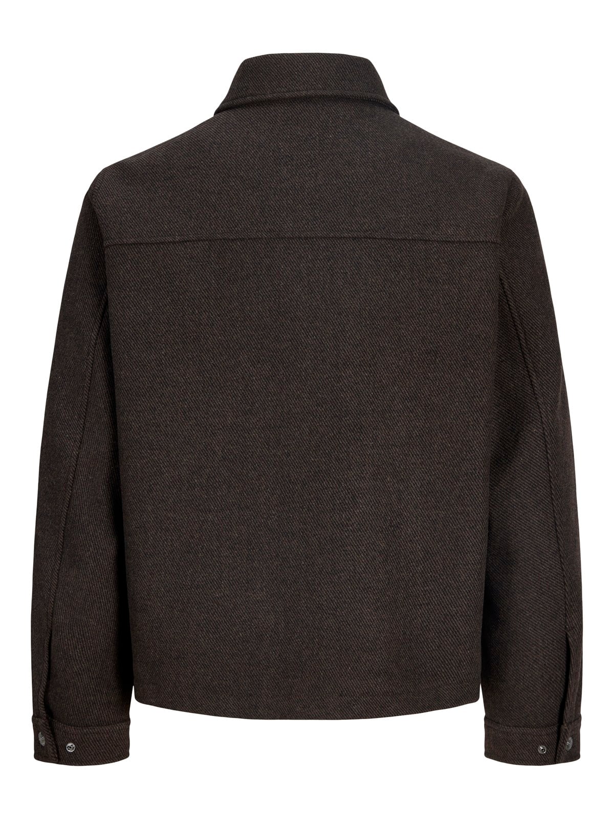 JPRBLUWAKEFIELD WOOL BLEND JACKET SN BROWN