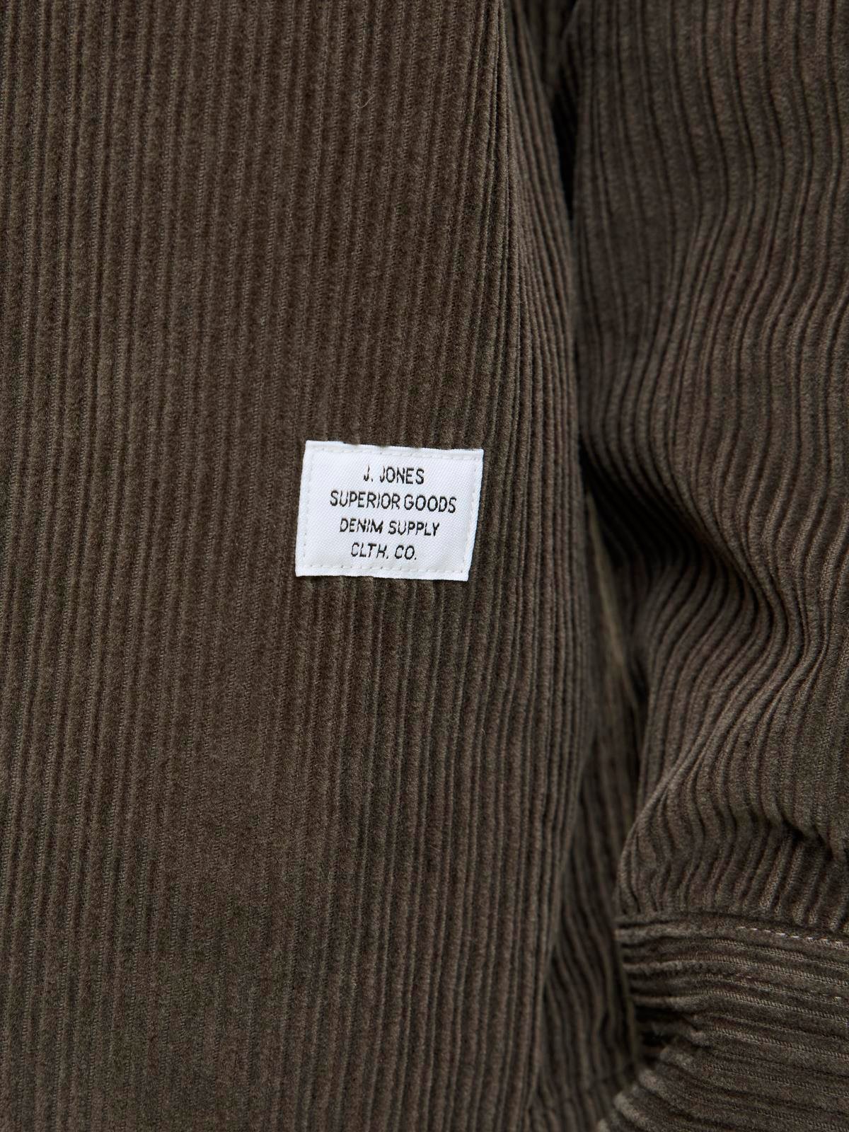 JPRBLUWILL CORDUROY L/S OVERSHIRT SN Olive