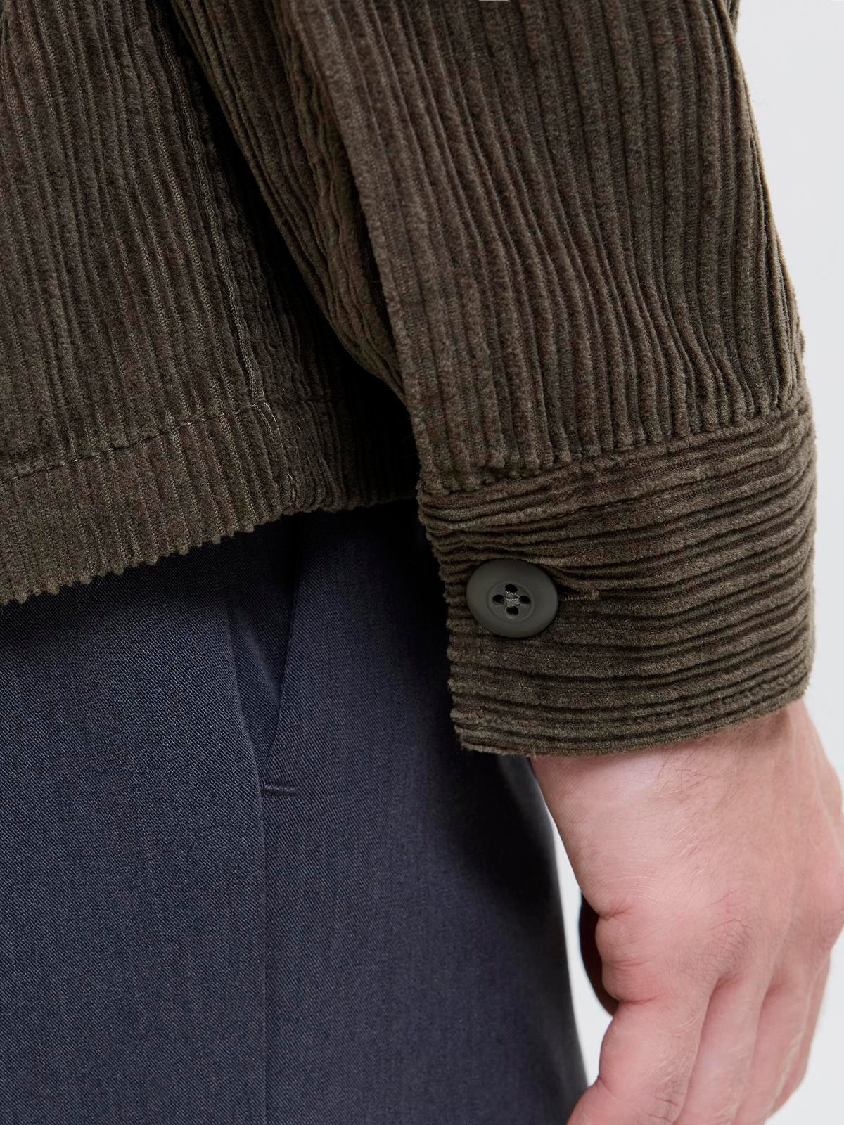 JPRBLUWILL CORDUROY L/S OVERSHIRT SN Olive