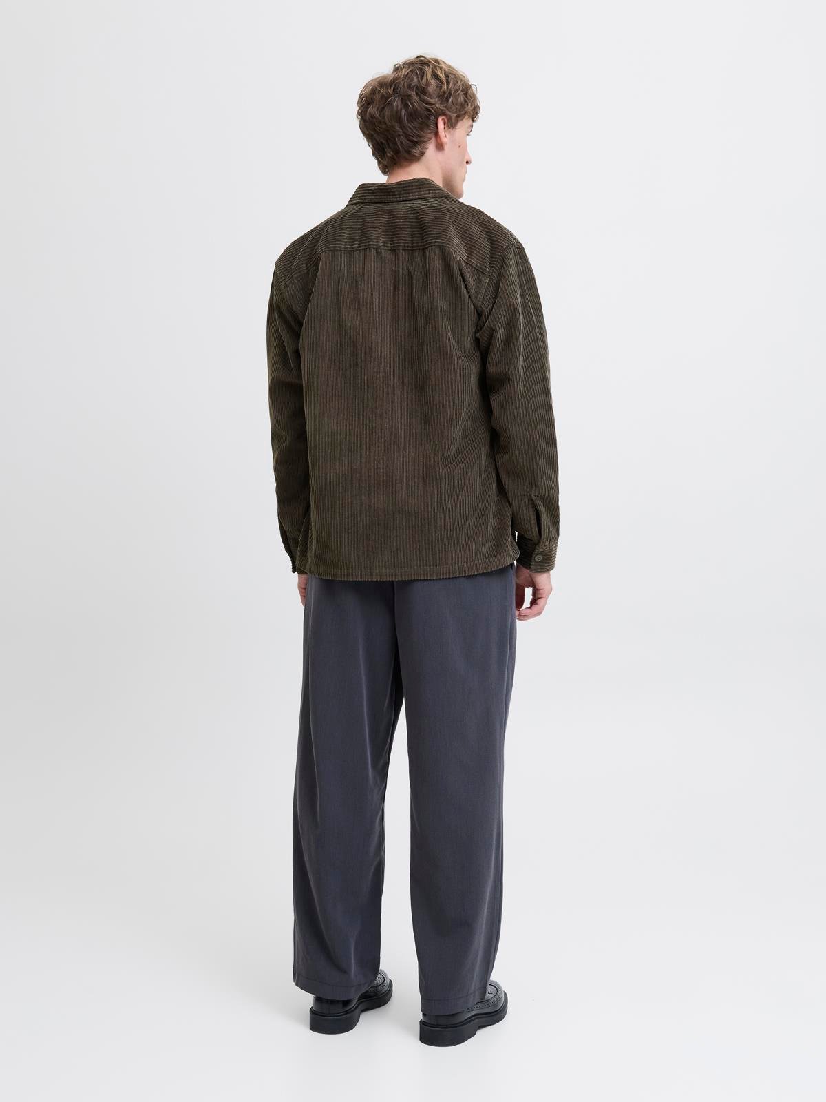 JPRBLUWILL CORDUROY L/S OVERSHIRT SN Olive