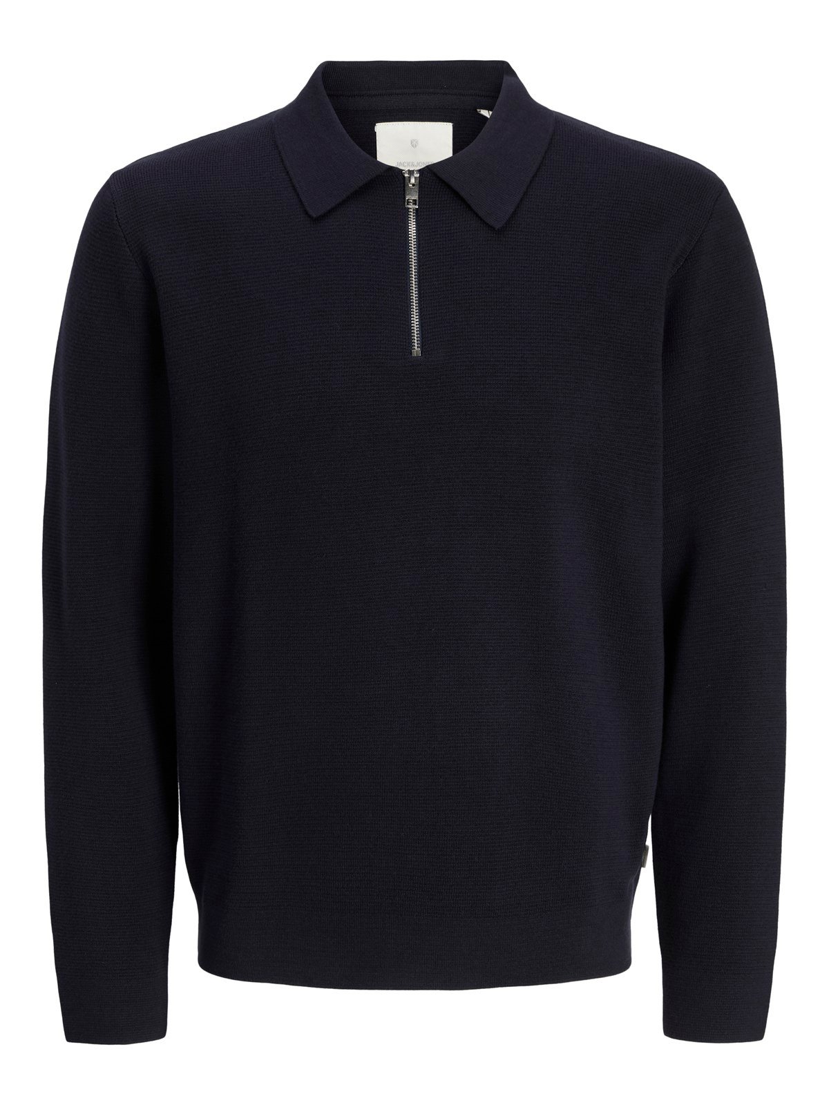 JPRMILANO STITCH KNIT ZIP POLO SN Night Sky